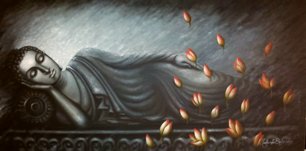 Sleeping Buddha Wall Art for Sale  Redbubble