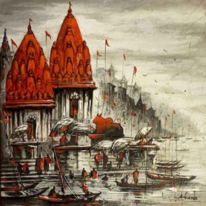 Benaras VII [12 X 12 inches] SOLD