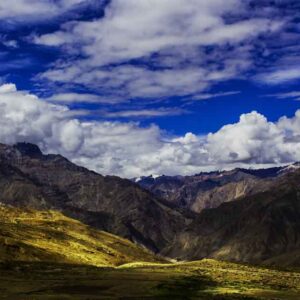 Photograph of a valley