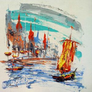 Varanasi V [12 X 12 inches]