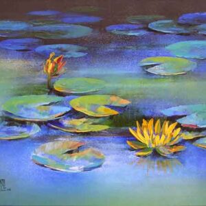 Waterlilies I [14 X 18 inches] SOLD