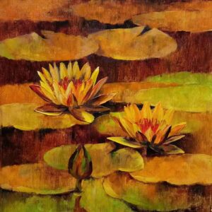 Waterlilies VII [18 X 14 inches] SOLD