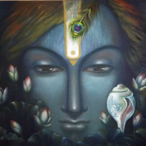 Krishna [30 X 38 inches] SOLD