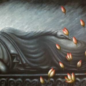 The Sleeping Buddha [30 X 60 inches] SOLD