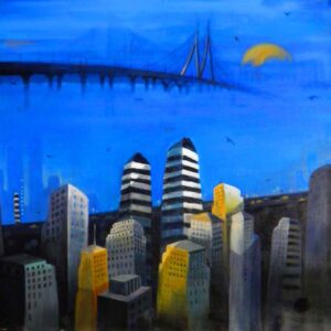 Mumbaism [36 X 36 inches]