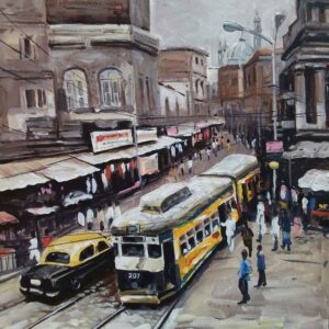 Kolkata V [12 X 12 inches] SOLD