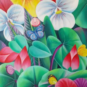 Butterflies [36 X 24 inches]