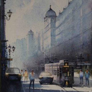 A Sunny Day in Kolkata [15.5 X 11 inches]