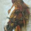 Painting on paper of horse