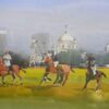 Painting on paper of Victoria Memorial Kolkata