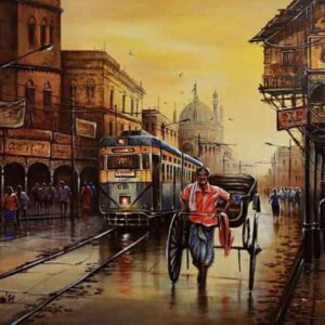 Kolkata  [36 X 48 inches] SOLD