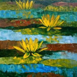 Waterlilies XV [18 X 14 inches] SOLD