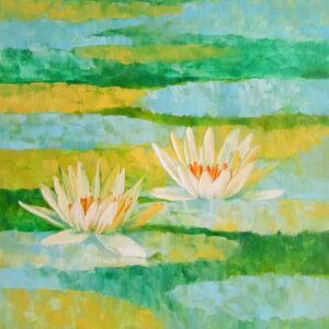 Waterlilies XVIII [18 X 14 inches] SOLD