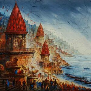 Essence of Benaras II [30 X 40 inches] SOLD