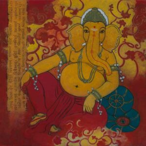 Ganesh [ 20 X 20 inches]