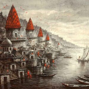 Painting of city of Benaras