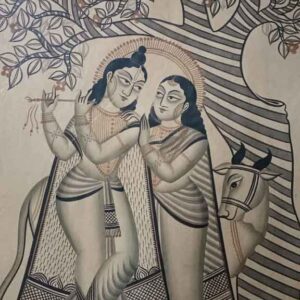 Radha and Krishna I [ 20 X 14 inches]