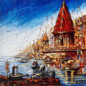 Varanasi VI [ 12 X 12 inches]