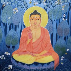 Lord Buddha [ 14 X 11 inches ]