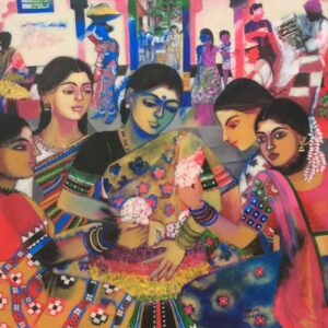 Bathukamma [ 30 X 36 inches ]