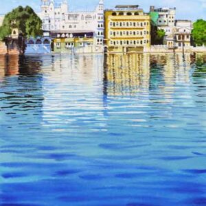 Udaipur Reflections [ 21 X 14 inches ]