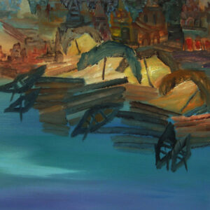 Benaras VII [ 12 X 16 inches ]