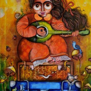 A Nomad’s Lullaby [ 40 X 20 inches ]
