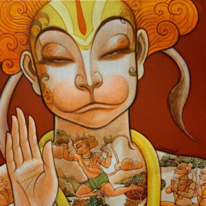 Vayuputra [ 24 X 24 inches ]