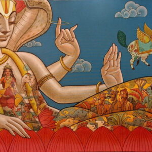 Satchitananda [ 36 X 60 inches ]