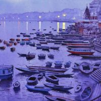 The-ghats-at-dusk