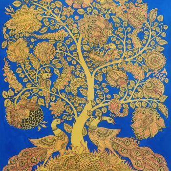 Painting on canvas of Tree of life